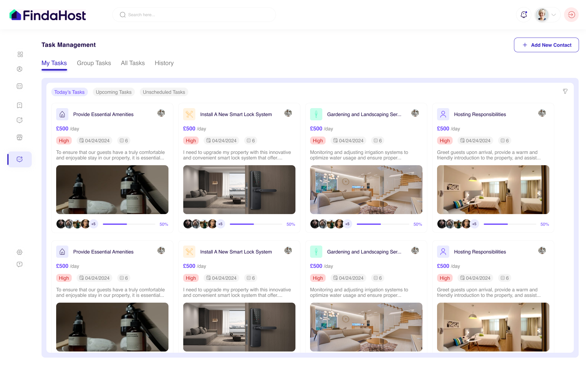 Discover How FindaHost’s Task Management Feature Elevates Landlord Operations